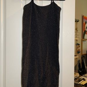 Sparkly Spaghetti Strap Dress
